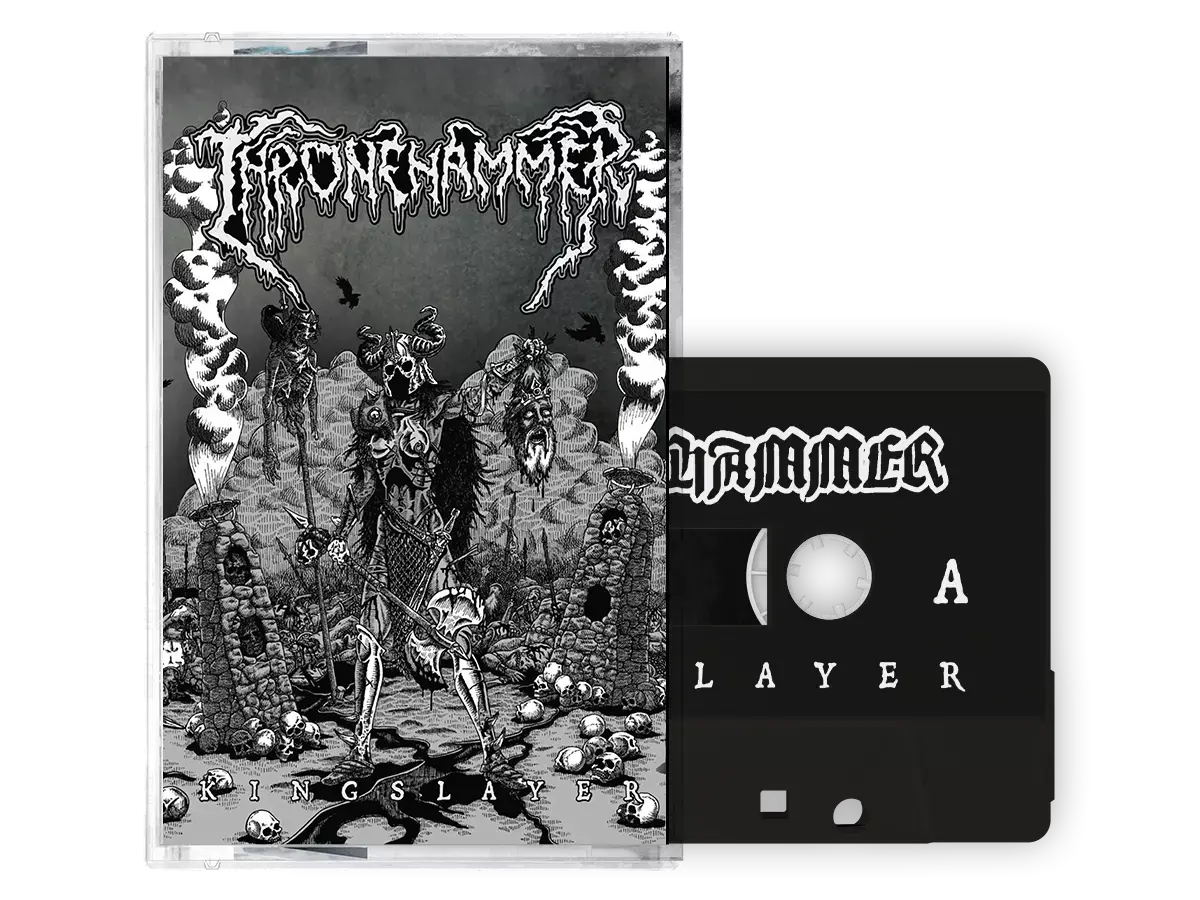 THRONEHAMMER - Kingslayer · TRANSPARENT BLACK TAPE THRONEHAMMER - Kingslayer · TRANSPARENT BLACK TAPE (Doom Metal/Epic Metal/Death Metal Tapes)