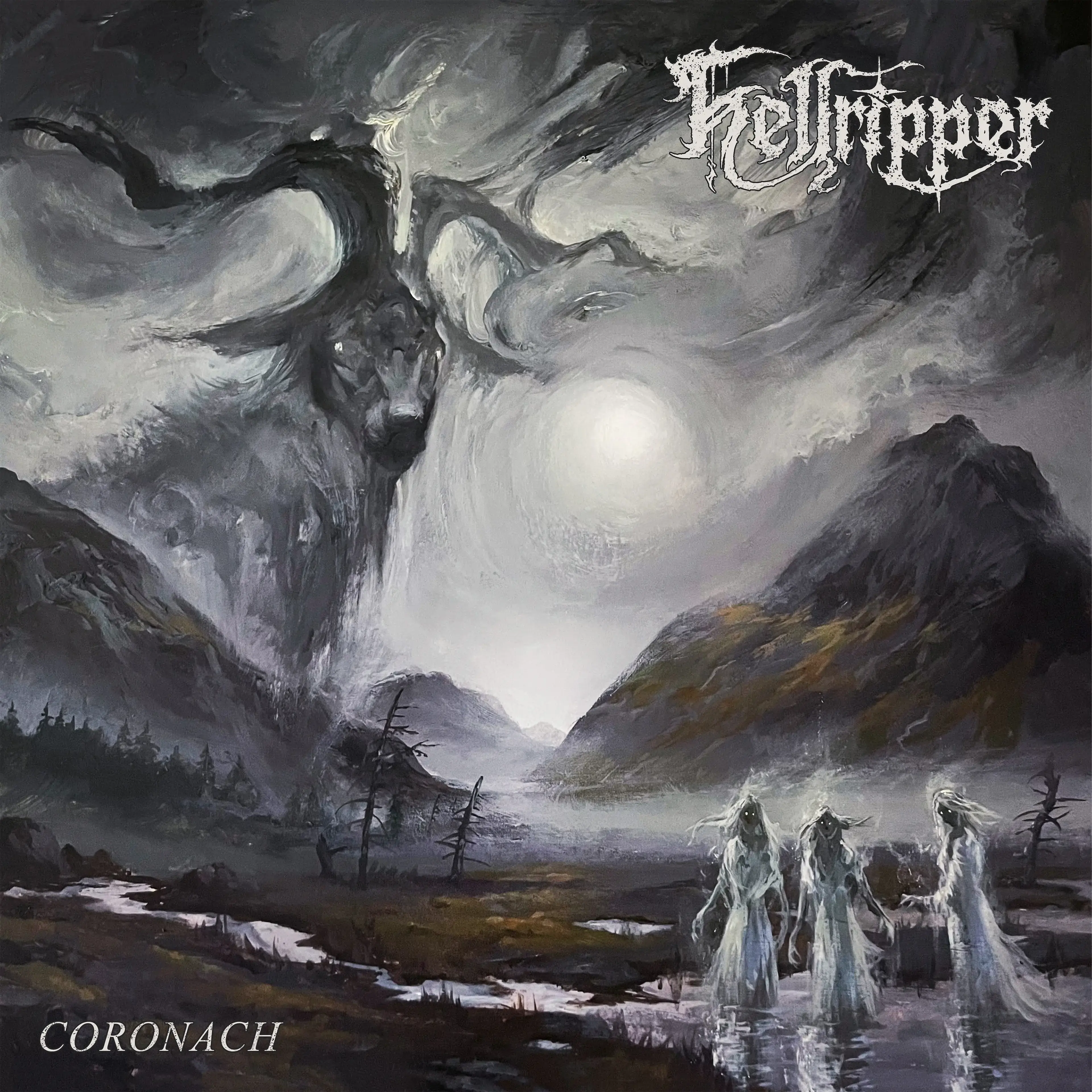 HELLRIPPER · Coronach | BLACK LP · Bild 1 HELLRIPPER · Coronach | BLACK LP (Black Metal/Thrash Metal Vinyl) · Bild 1
