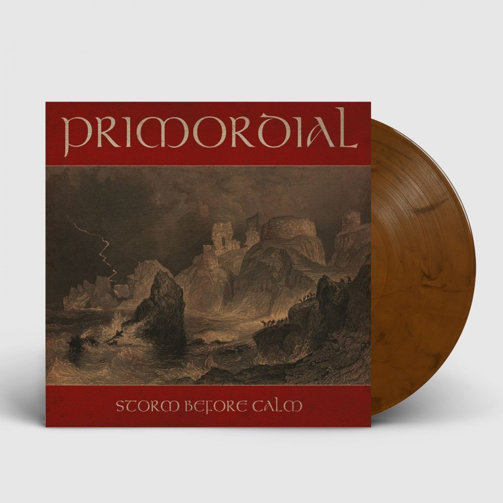 PRIMORDIAL - Storm Before Calm · BROWN LP (Heavy Metal Vinyl)