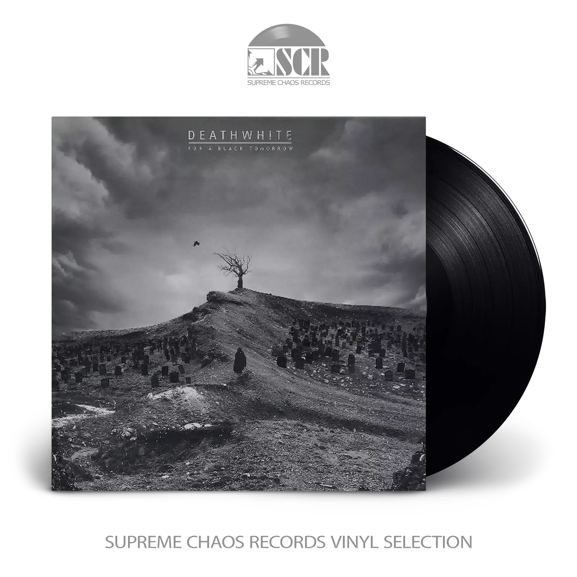 DEATHWHITE · For A Black Tomorrow | BLACK LP DEATHWHITE · For A Black Tomorrow | BLACK LP (Progressive Metal Vinyl)