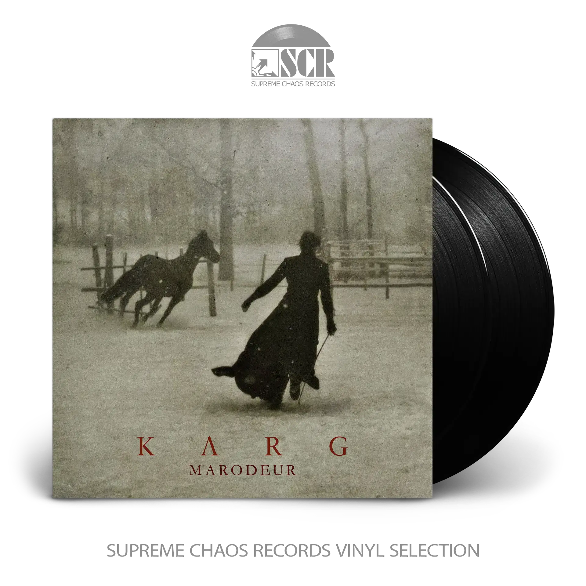 KARG - Marodeur · BLACK 2LP (Atmospheric Black Metal/Post Metal Vinyl)