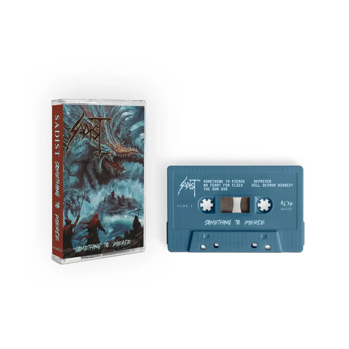 SADIST - Something To Pierce · BLUE TAPE SADIST - Something To Pierce · BLUE TAPE (Death Metal/Progressive Metal/Thrash Metal Tapes)