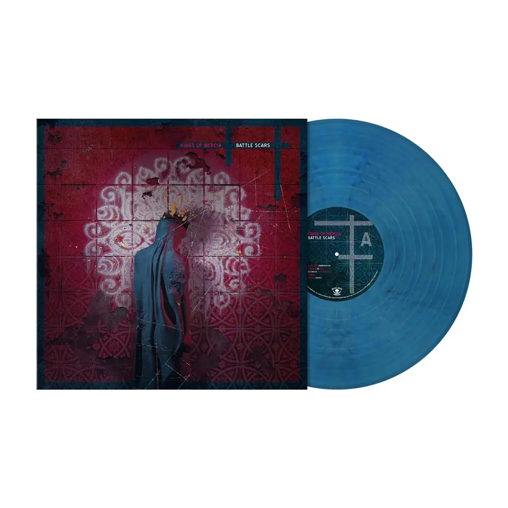 KINGS OF MERCIA - Battle Scars · "BLUE HIGHWAY" CLEAR BLUE/RED MARBLED LP KINGS OF MERCIA - Battle Scars · "BLUE HIGHWAY" CLEAR BLUE/RED MARBLED LP (Progressive Rock Vinyl)