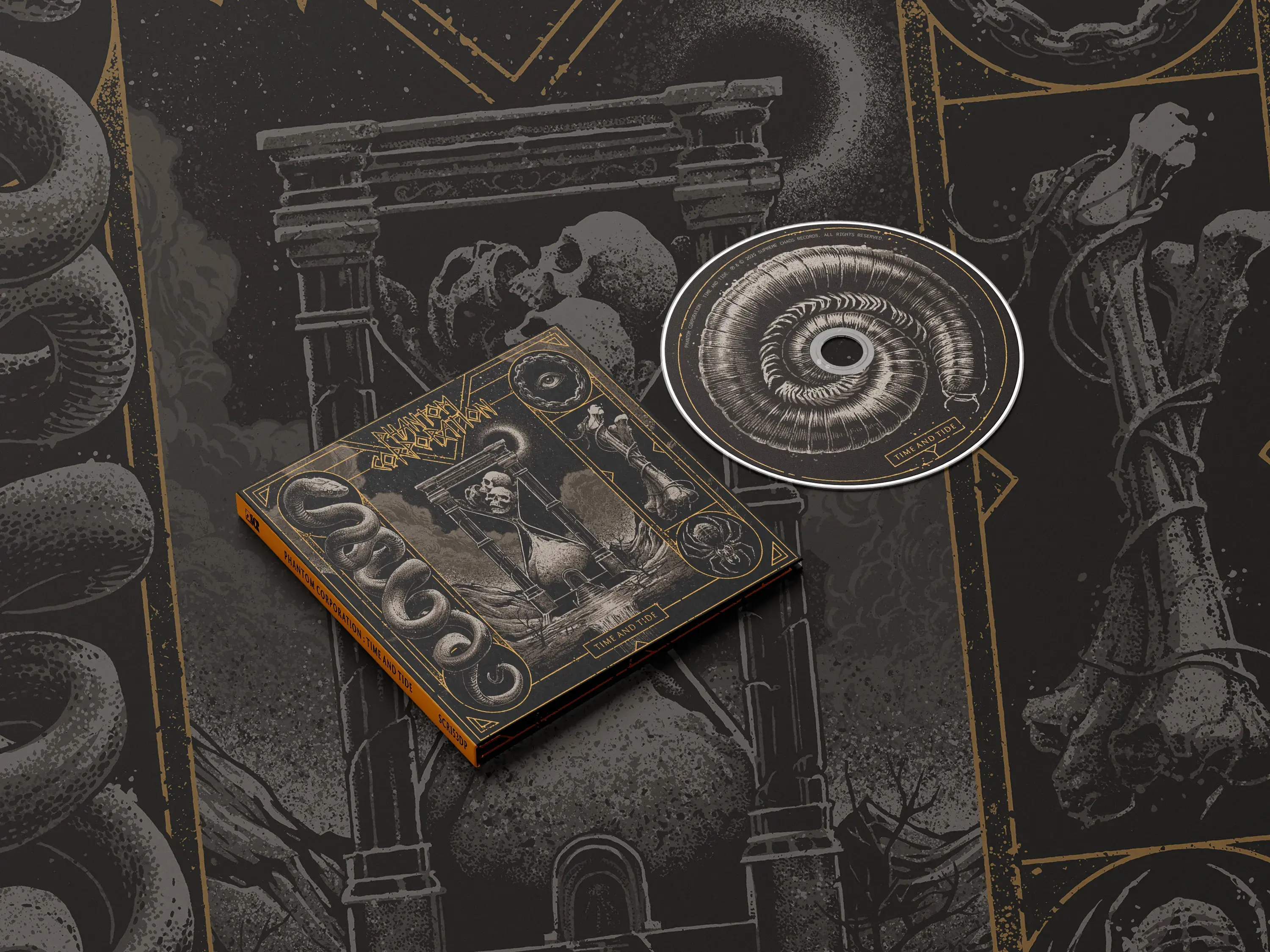 PHANTOM CORPORATION · Time And Tide | DIGIPAK CD · Bild 2 PHANTOM CORPORATION · Time And Tide | DIGIPAK CD (Thrash Metal/D-Beat/Death Metal CDs) · Bild 2