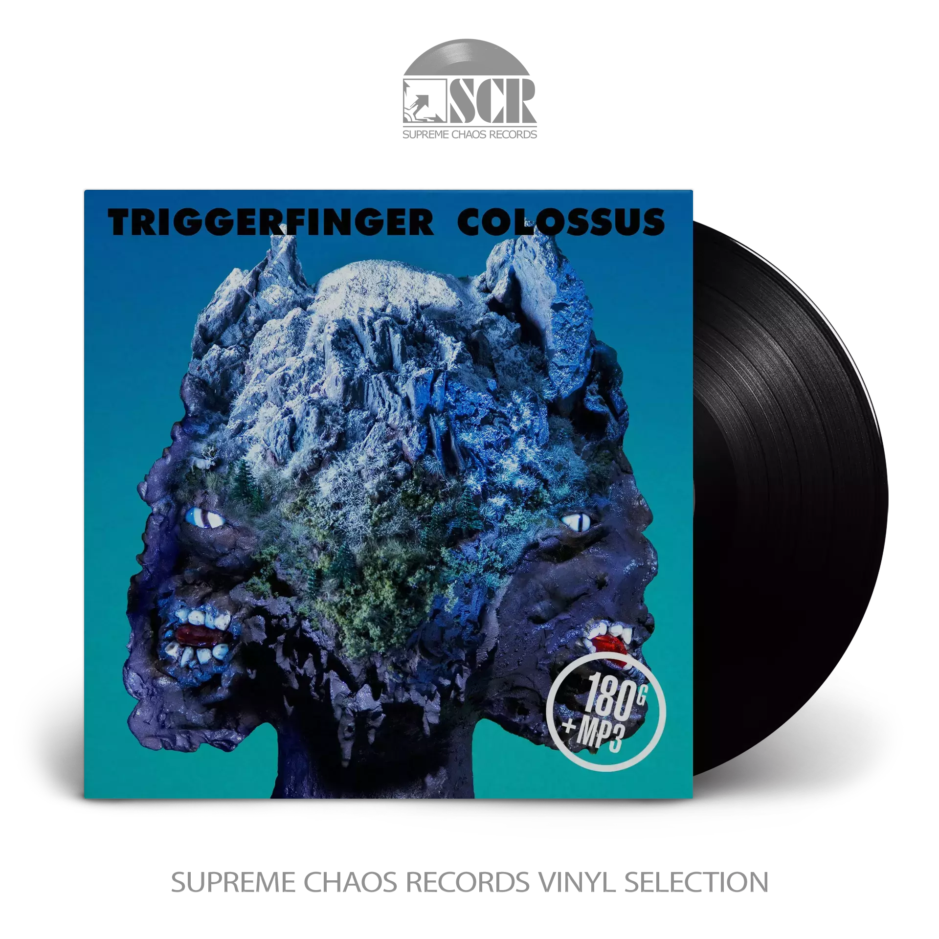 TRIGGERFINGER · Colossus | BLACK LP (Hard Rock Vinyl)