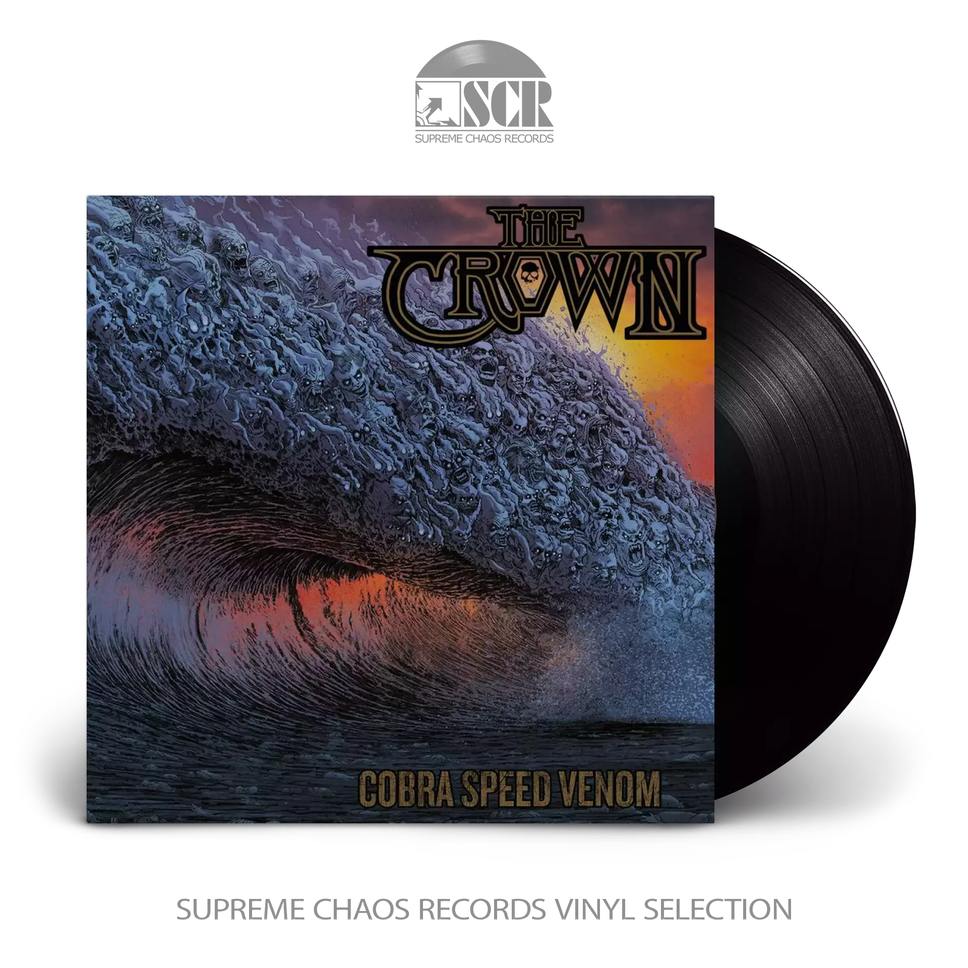 THE CROWN - Cobra Speed Venom · BLACK LP (Death Metal Vinyl)