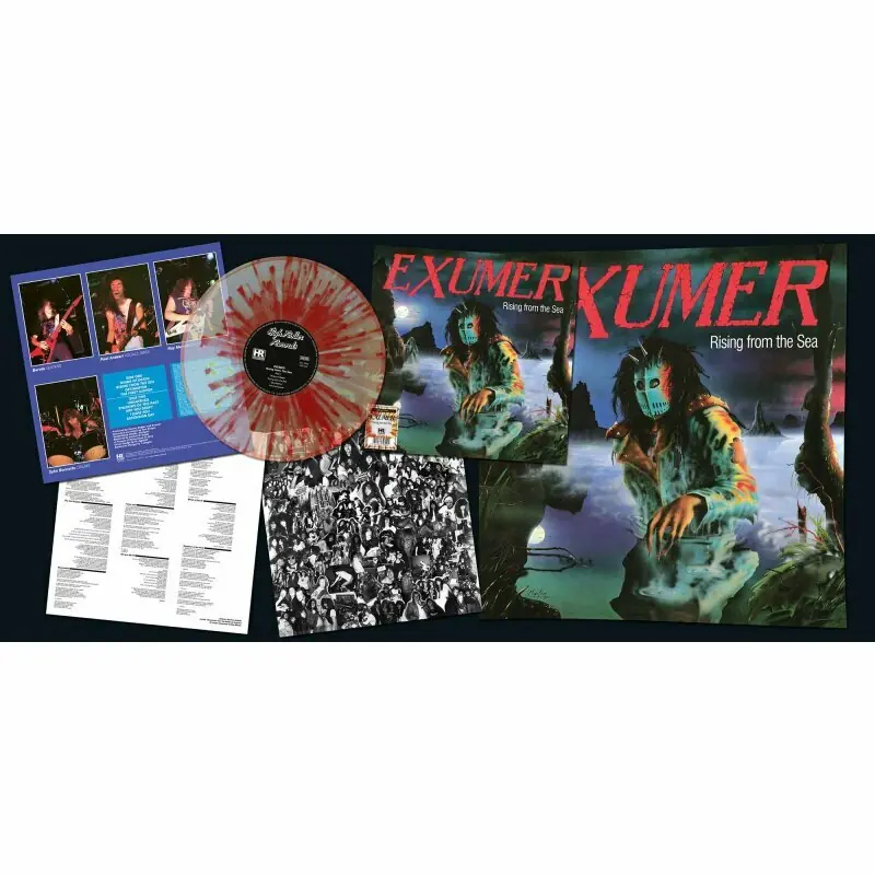 EXUMER · Rising From The Sea | FIRE SPLATTER LP EXUMER · Rising From The Sea | FIRE SPLATTER LP (Thrash Metal Vinyl)