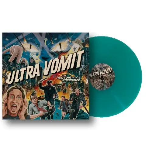 ULTRA VOMIT · Le Pouvoir de la Puissance | PETROL LP ULTRA VOMIT · Le Pouvoir de la Puissance | PETROL LP (Death Metal Vinyl)