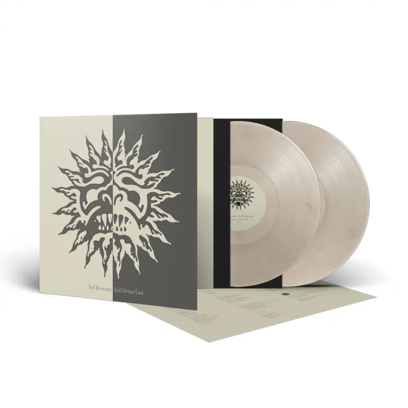 SOL INVICTUS · Sol Veritas Lux | CRYSTAL CLEAR/SILVER MARBLED 2LP (Neofolk Vinyl)