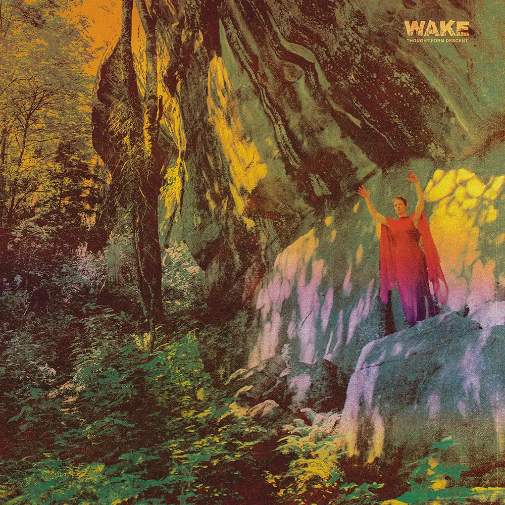 WAKE - Thought Form Descent · RED LP (Death Metal/Black Metal Vinyl) · Bild 1