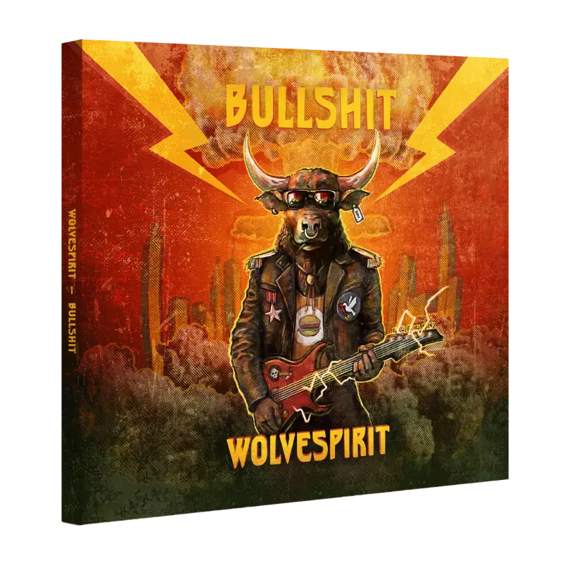 WOLVESPIRIT · Bullshit | CD DIGIPAK WOLVESPIRIT · Bullshit | CD DIGIPAK (Hard Rock CDs)