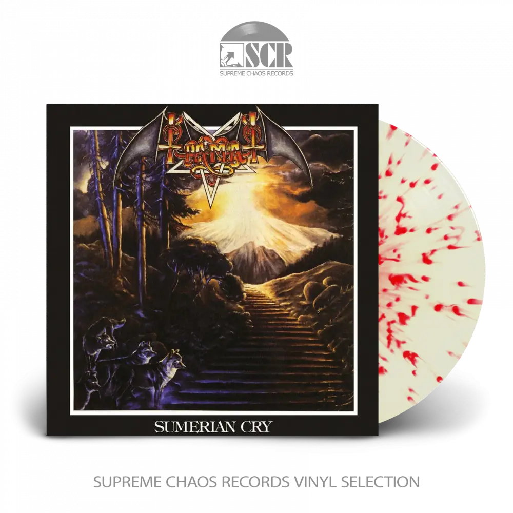 TIAMAT - Sumerian Cry · CLEAR/RED LP TIAMAT - Sumerian Cry · CLEAR/RED LP (Death Metal Vinyl)