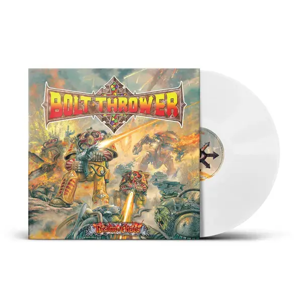 BOLT THROWER · Realm Of Chaos | WHITE LP BOLT THROWER · Realm Of Chaos | WHITE LP (Death Metal/Grindcore Vinyl)