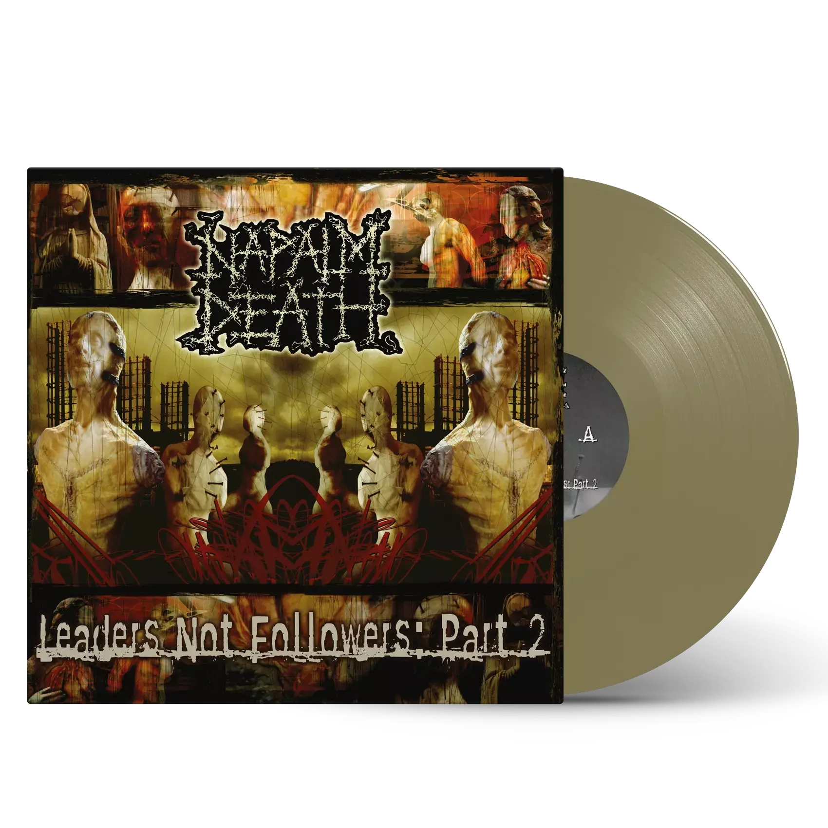 NAPALM DEATH - Leaders Not Followers: Part 2 · GOLDEN LP (Grindcore Vinyl)