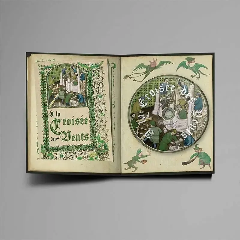 AORLHAC · À La Croisée Des Vents | A5 DIGIPAK CD (Black Metal CDs) · Bild 3