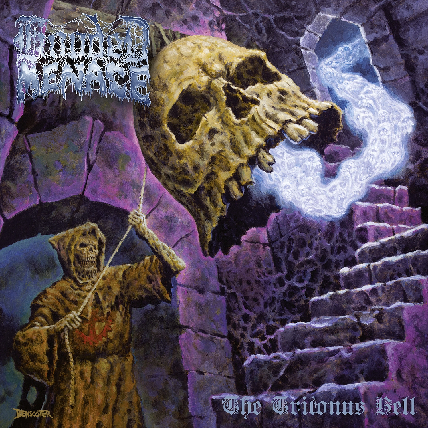 HOODED MENACE - The Tritonus Bell · BLACK LP · Bild 1 HOODED MENACE - The Tritonus Bell · BLACK LP (Doom Metal Vinyl) · Bild 1
