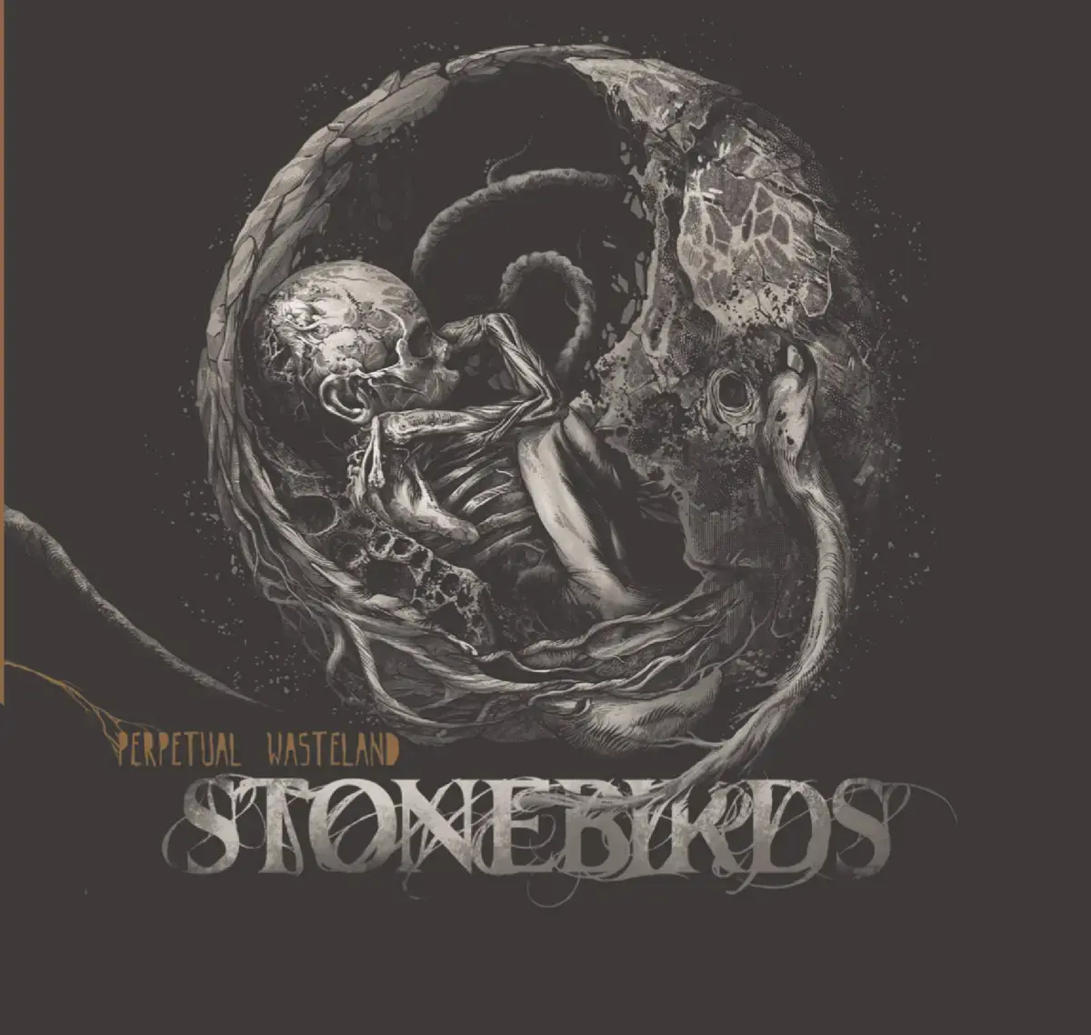 STONEBIRDS - Perpetual Wasteland · LAVENDER ECO MIX LP (Heavy Metal Vinyl)