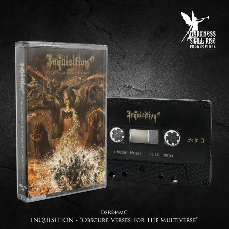INQUISITION · Obscure Verses For The Multiverse | BLACK TAPE INQUISITION · Obscure Verses For The Multiverse | BLACK TAPE (Black Metal Tapes)