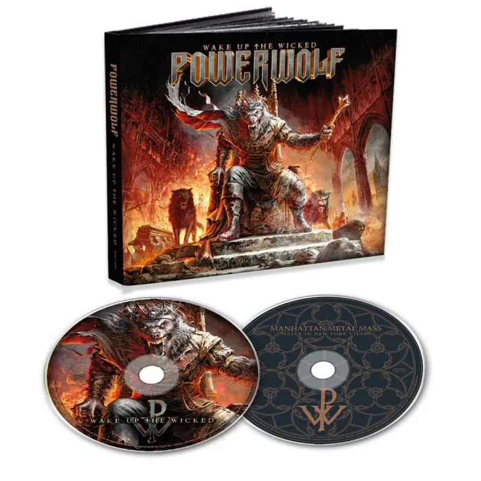 POWERWOLF - Wake Up The Wicked · MEDIABOOK 2CD POWERWOLF - Wake Up The Wicked · MEDIABOOK 2CD (Power Metal CDs)