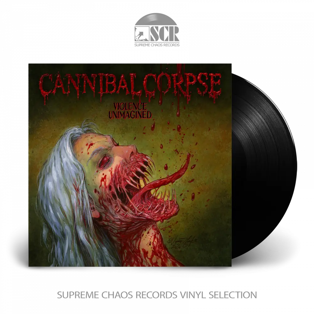 CANNIBAL CORPSE - Violence Unimagined · BLACK LP CANNIBAL CORPSE - Violence Unimagined · BLACK LP (Death Metal Vinyl)