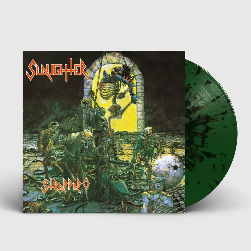 SLAUGHTER - Strappado · SWAMP GREEN SPLATTER LP SLAUGHTER - Strappado · SWAMP GREEN SPLATTER LP (Death Metal Vinyl)