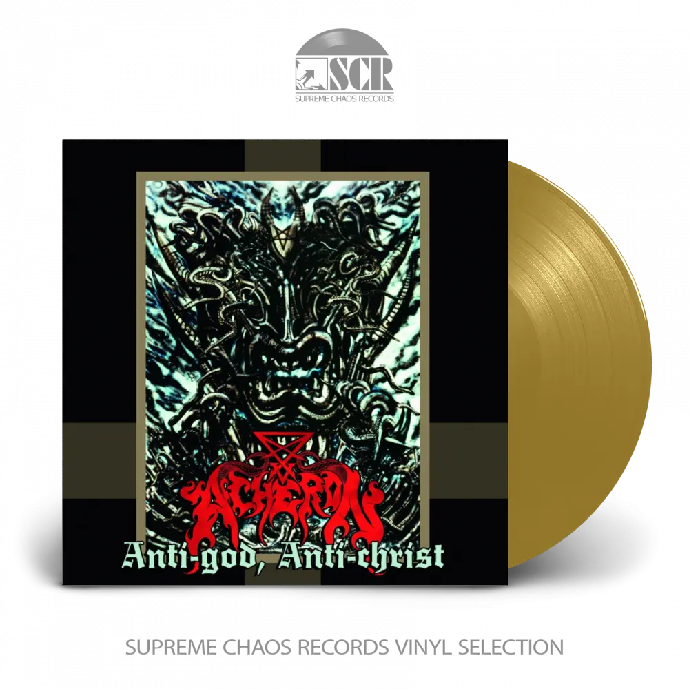 ACHERON · Anti-god, Anti-christ | GOLD/BRONZE LP (Death Metal Vinyl)