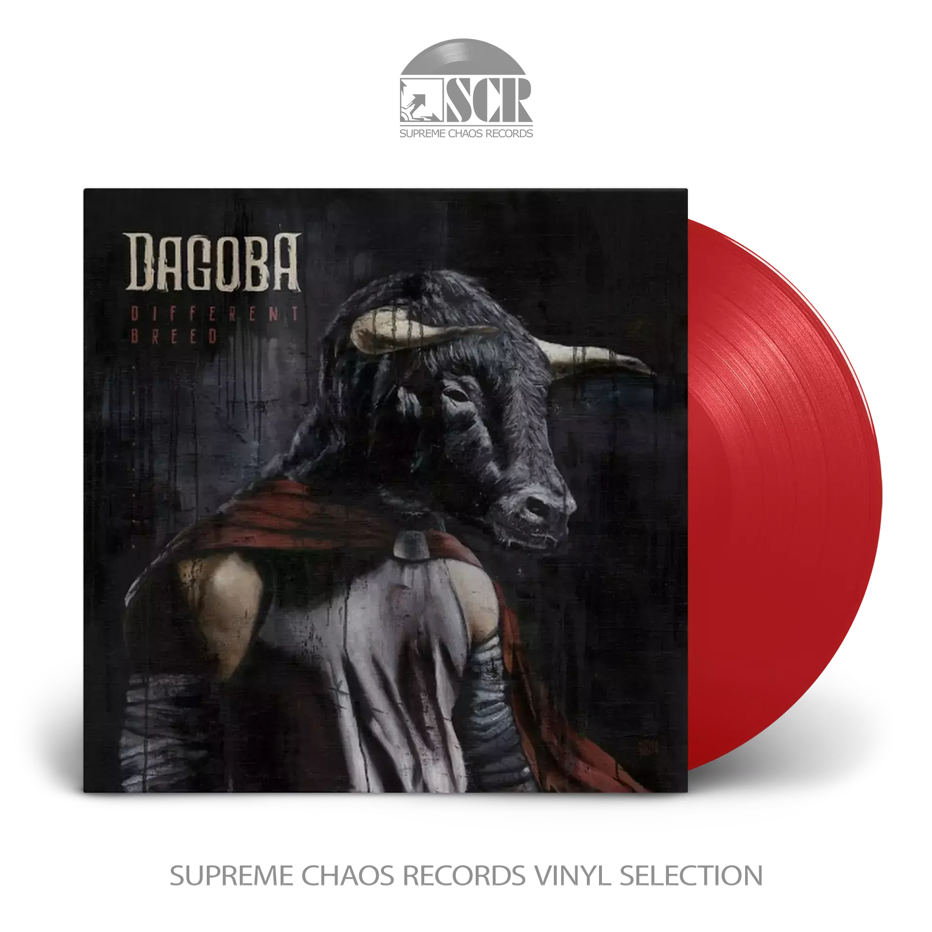 DAGOBA · Different Breed | CLEAR RED LP DAGOBA · Different Breed | CLEAR RED LP (Metalcore Vinyl)