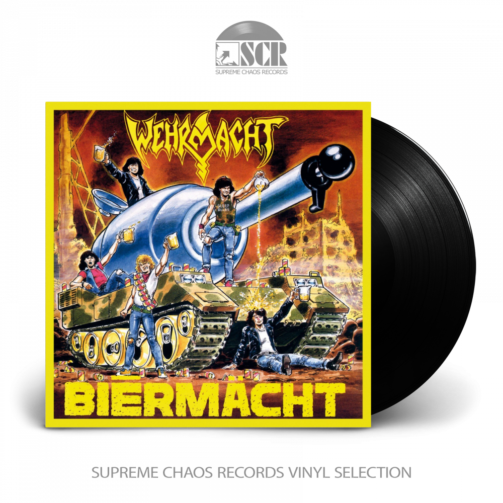 WEHRMACHT - Biermächt · BLACK LP WEHRMACHT - Biermächt · BLACK LP (Thrash Metal Vinyl)