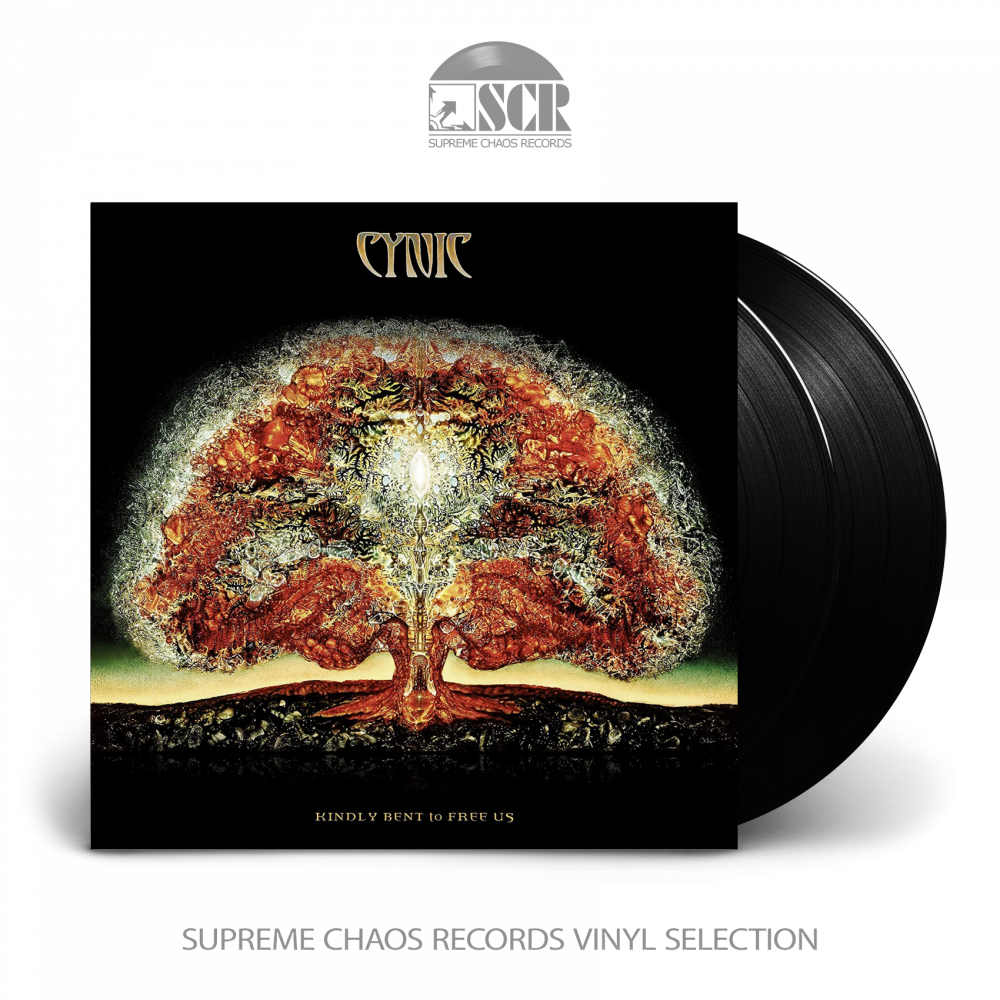 CYNIC - Kindly Bent To Free Us · BLACK DLP (Progressive Metal Vinyl)