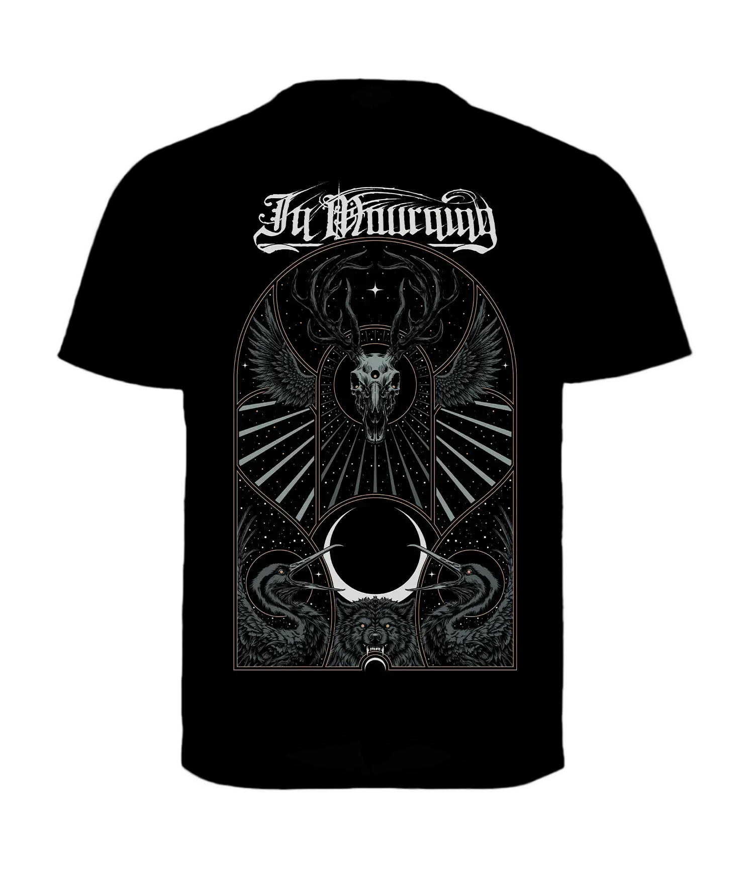 IN MOURNING - Staghorn · T-SHIRT (Melodic Death Metal/Progressive Metal/Doom Metal Clothes)