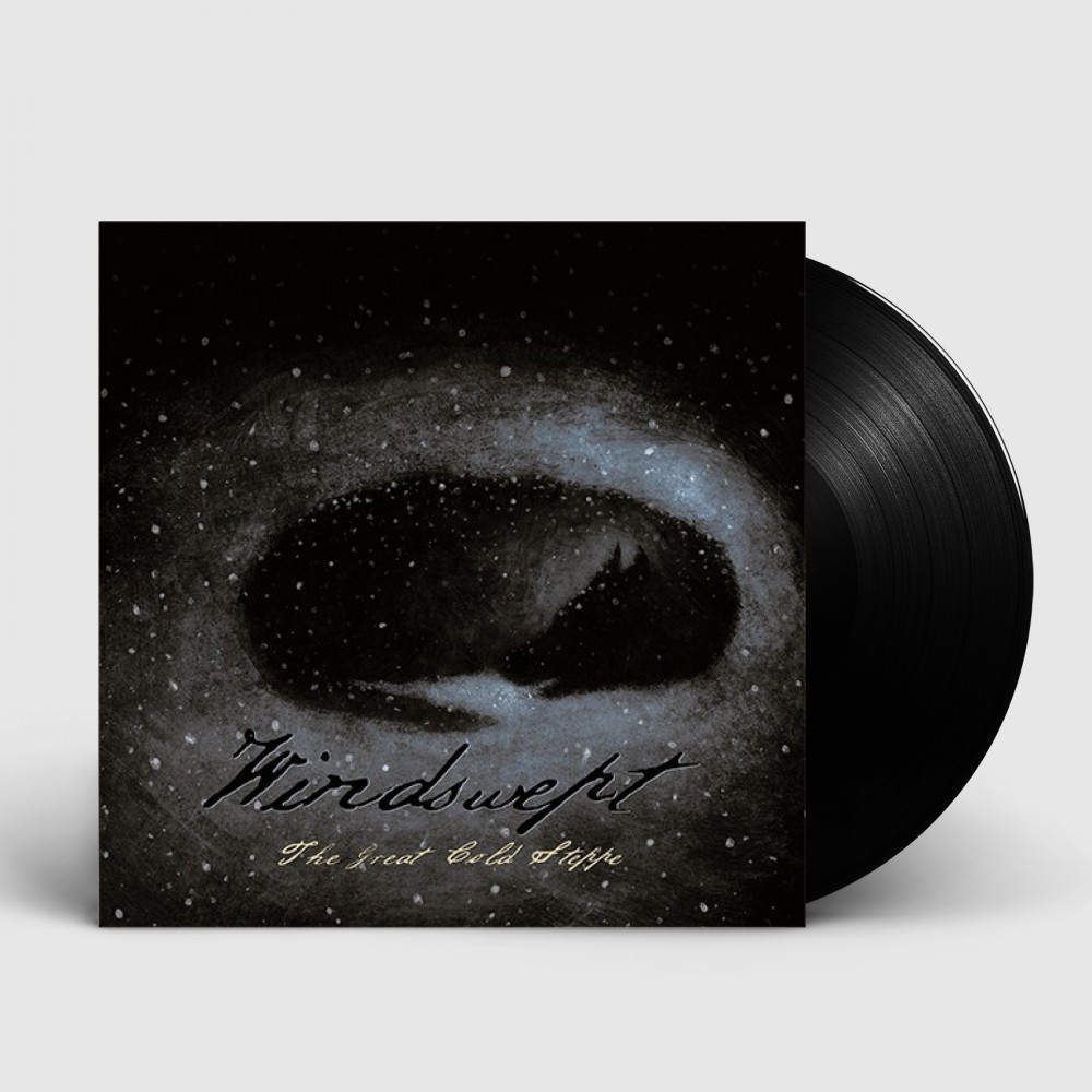 WINDSWEPT · The Great Cold Steppe | BLACK LP (Black Metal Vinyl)