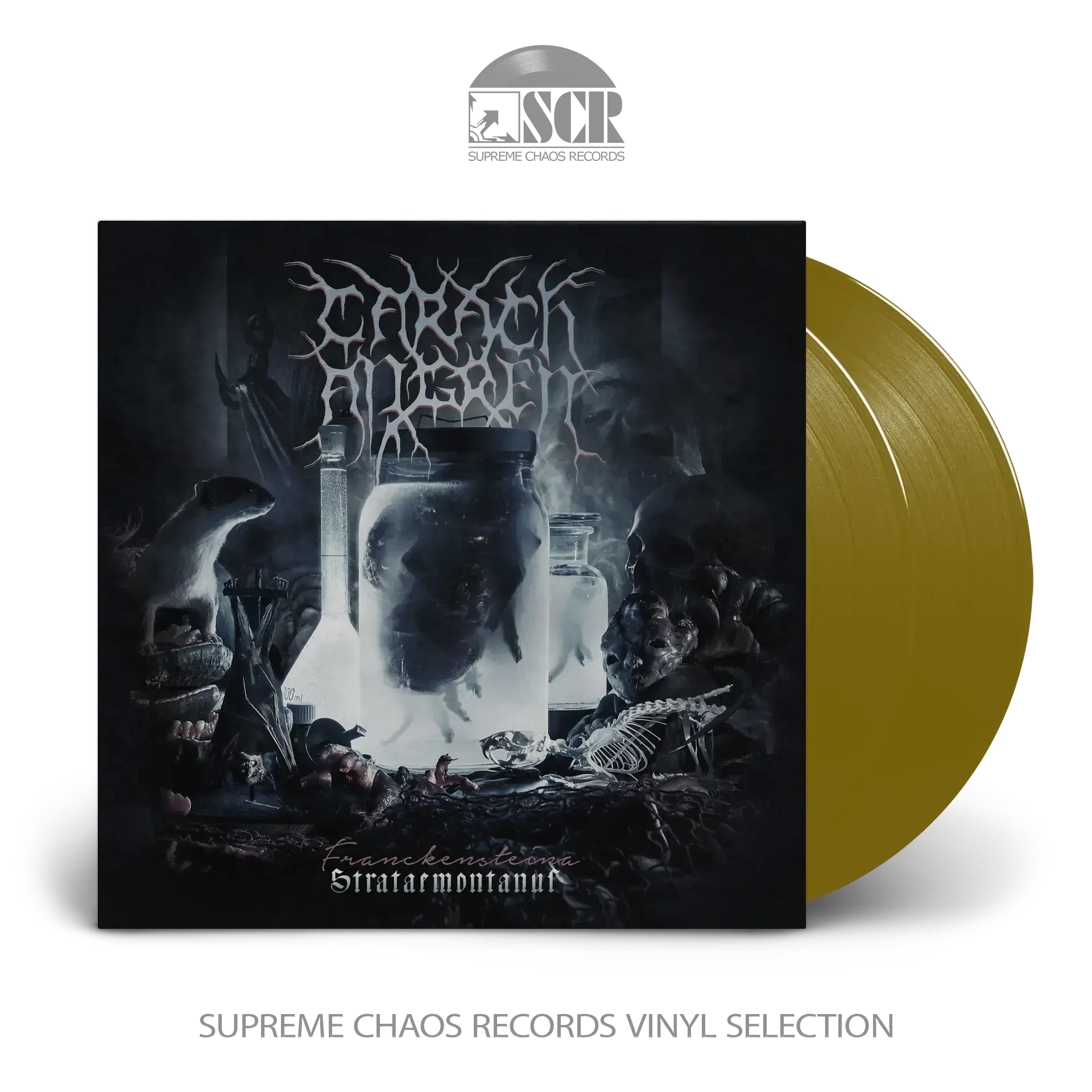 CARACH ANGREN - Franckensteina Strataemontanus · GOLD 2LP CARACH ANGREN - Franckensteina Strataemontanus · GOLD 2LP (Black Metal Vinyl)