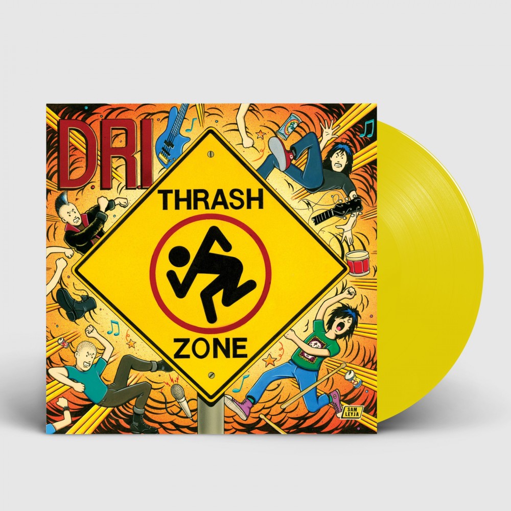 DRI - Thrash Zone · YELLOW LP DRI - Thrash Zone · YELLOW LP (Thrash Metal Vinyl)