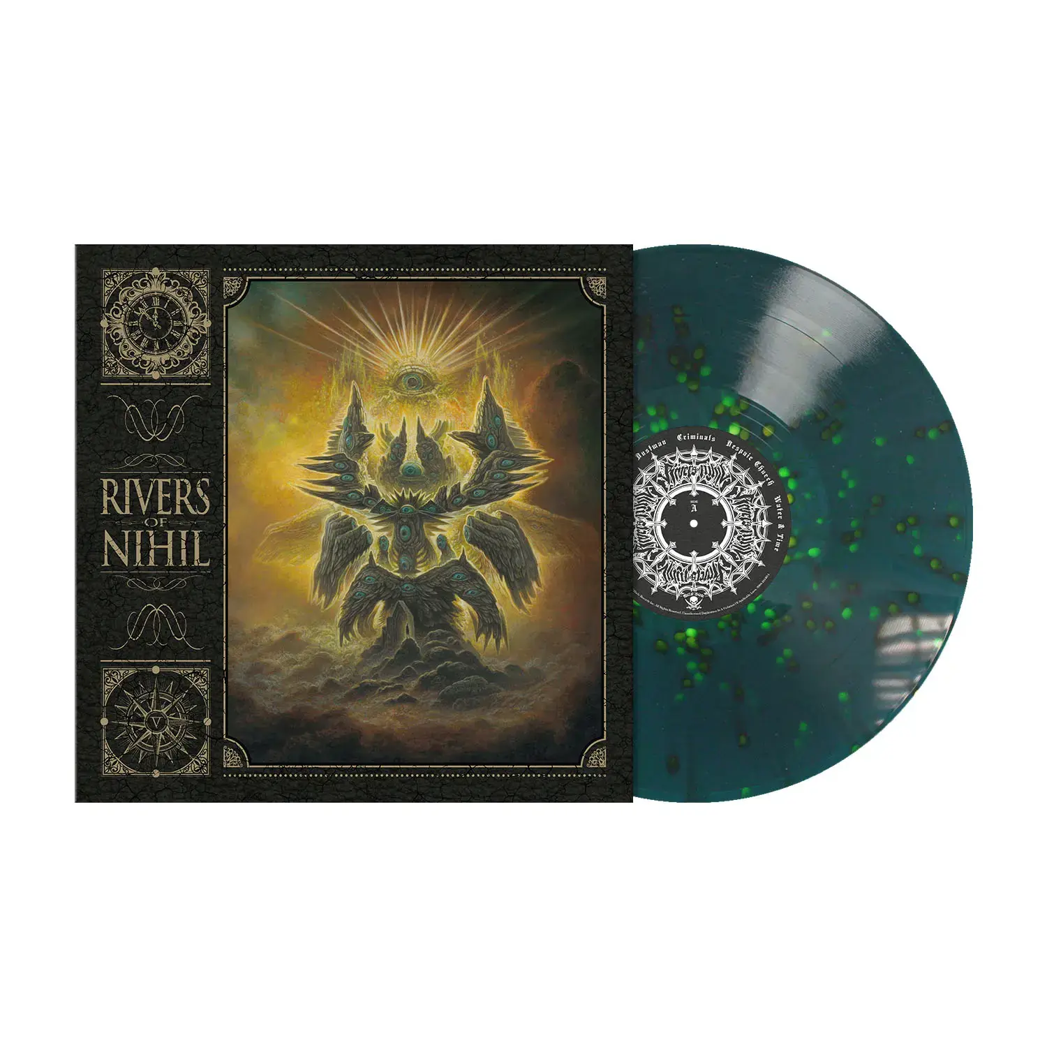 RIVERS OF NIHIL - Rivers Of Nihil · TEAL/ORANGE/YELLOW SPLATTER LP RIVERS OF NIHIL - Rivers Of Nihil · TEAL/ORANGE/YELLOW SPLATTER LP (Progressive Metal Vinyl)