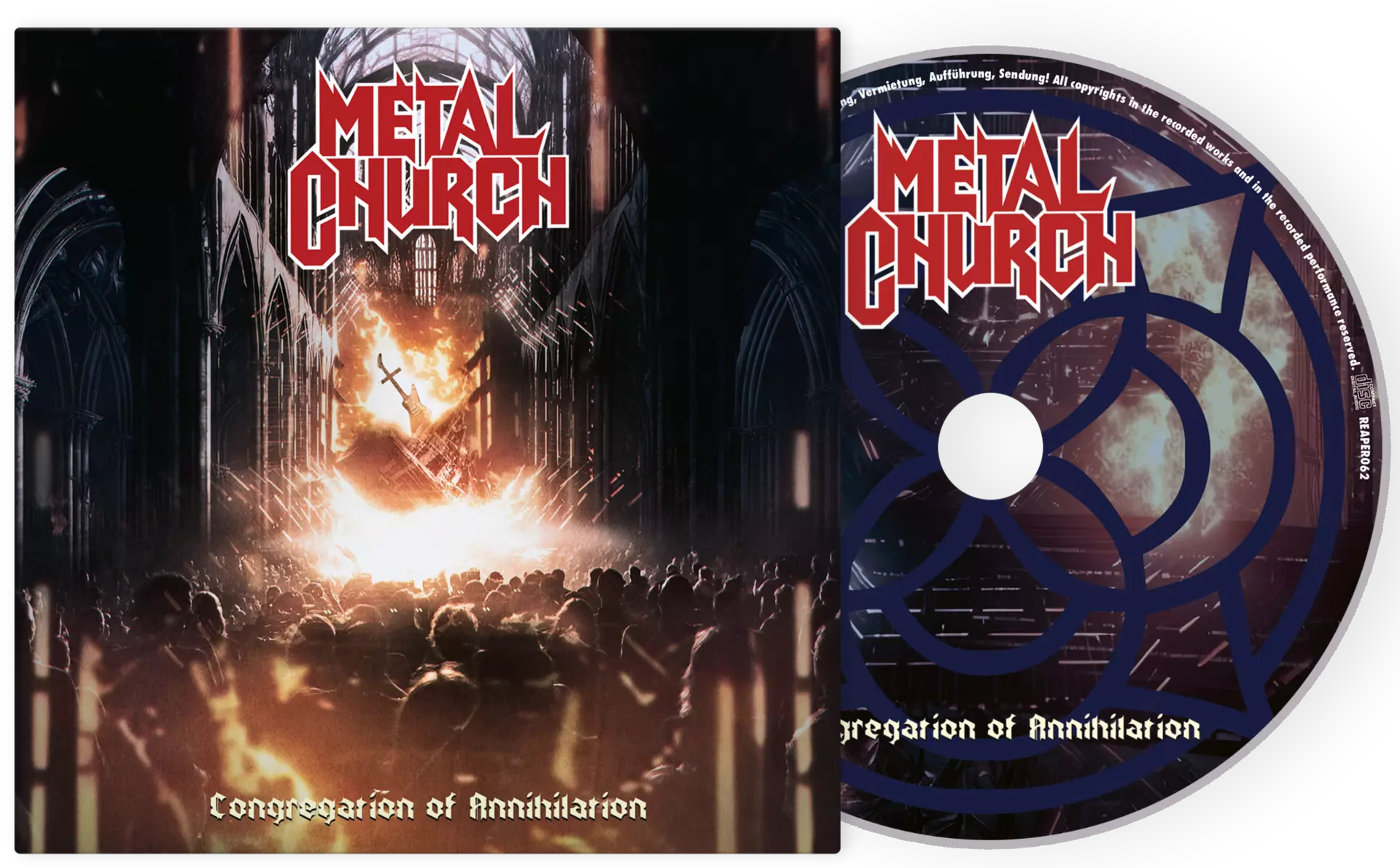 METAL CHURCH · Congregation of Annihilation | CD (Heavy Metal CDs)
