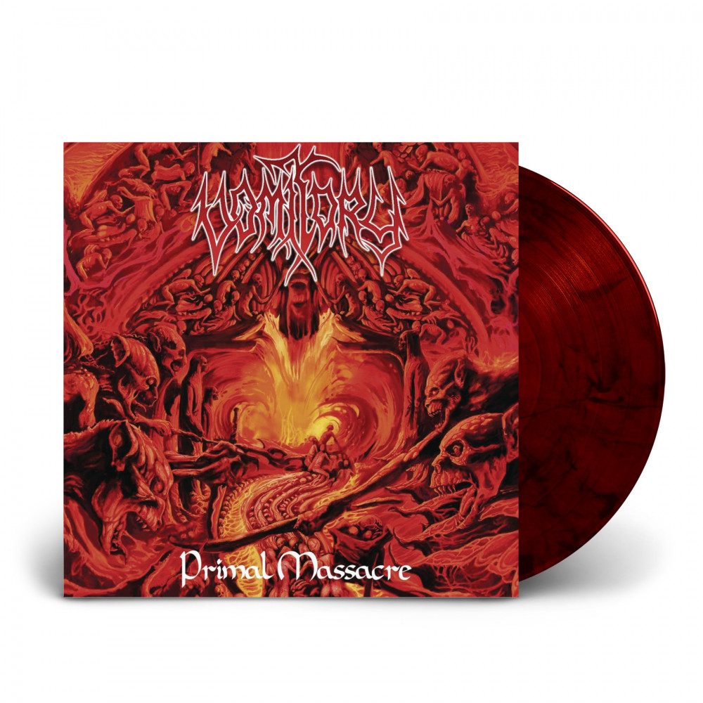 VOMITORY - Primal Massacre · RED/BLACK LP (Death Metal Vinyl)