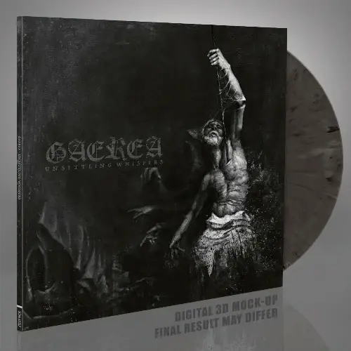 GAEREA · Unsettling Whispers | SILVER/BLACK LP GAEREA · Unsettling Whispers | SILVER/BLACK LP (Black Metal Vinyl)