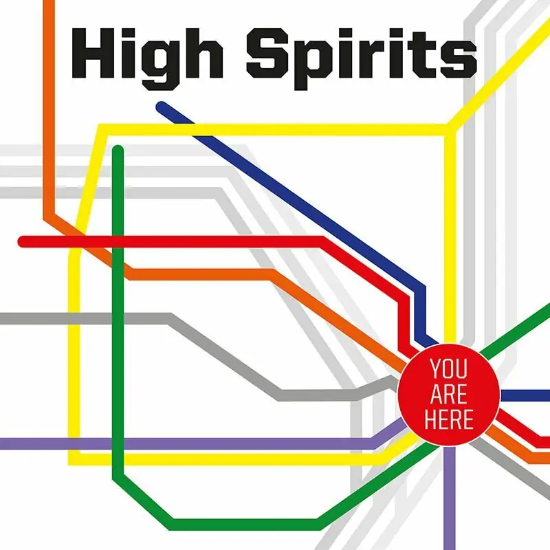 HIGH SPIRITS - You Are Here · BLACK LP (Heavy Metal Vinyl) · Bild 1