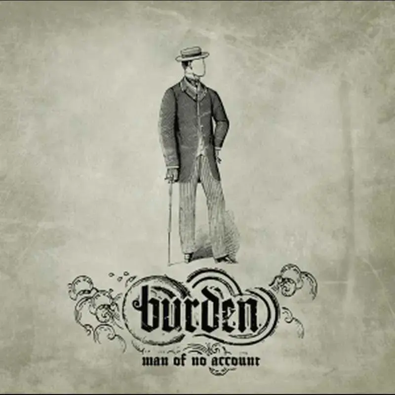 BURDEN · Man Of No Account | BLACK 7" EP (Stoner Rock Vinyl) · Bild 1