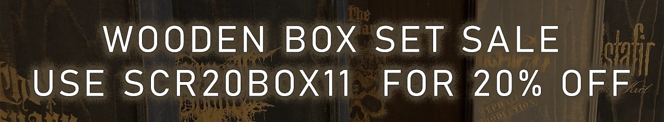 Bei exklusiven SCR Box-Sets 20% sparen