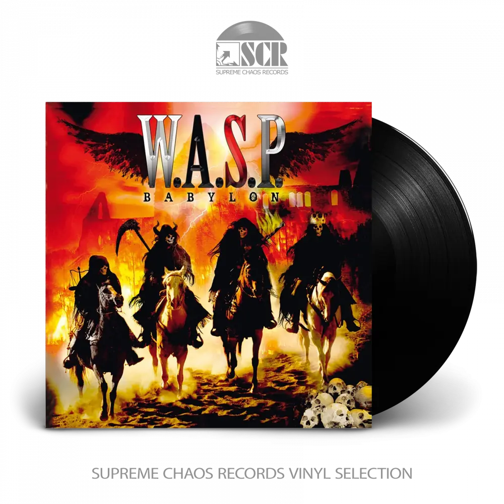 W.A.S.P. - Babylon · BLACK LP (Heavy Metal Vinyl)