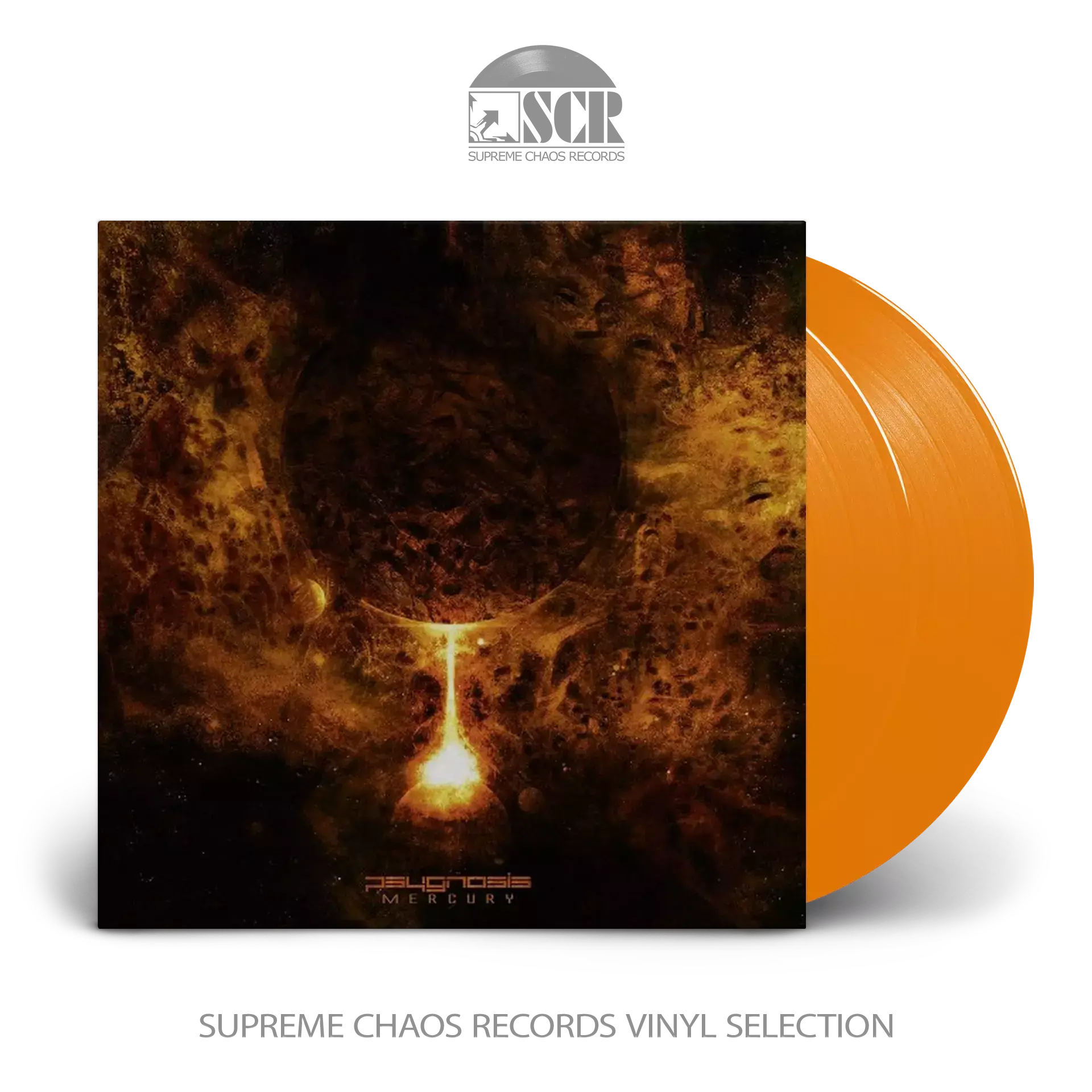 PSYGNOSIS · Mercury | TRANSPARENT ORANGE DOUBLE VINYL (Industrial Progressive Death Metal Vinyl)