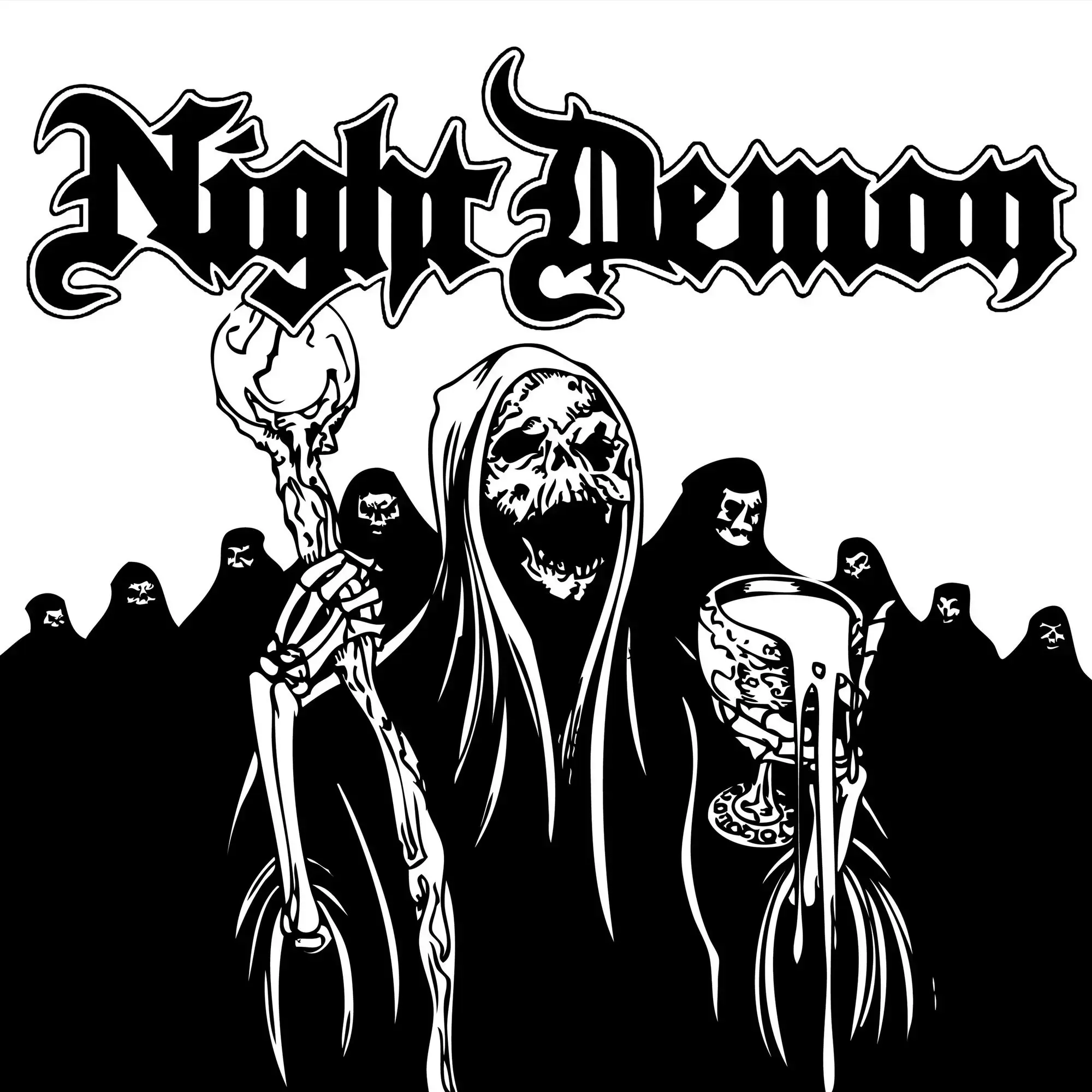 NIGHT DEMON - Night Demon (Deluxe Re-Issue) · BLACK LP · Bild 1 NIGHT DEMON - Night Demon (Deluxe Re-Issue) · BLACK LP (Heavy Metal Vinyl) · Bild 1
