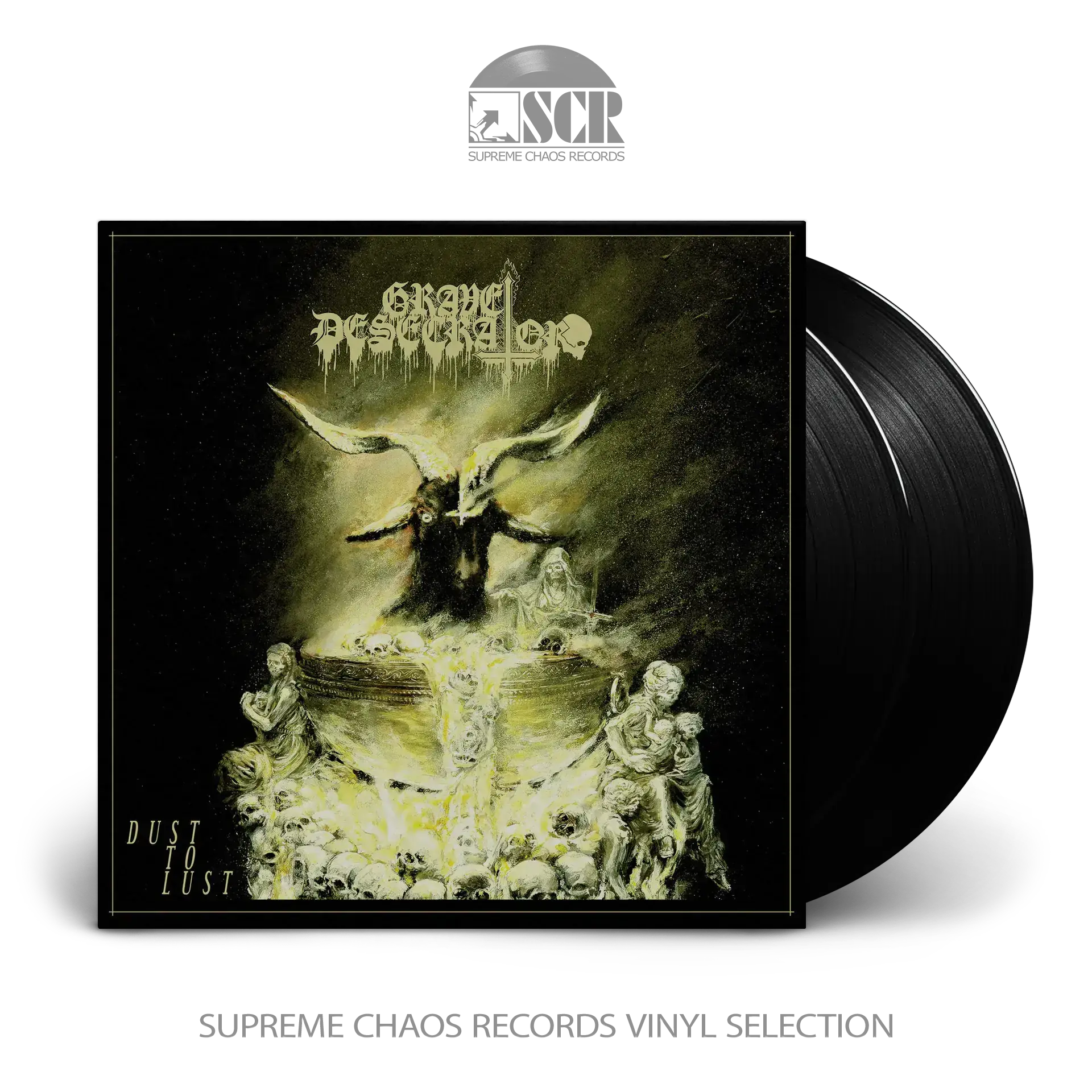 GRAVE DESECRATOR · Dust To Lust | BLACK 2LP GRAVE DESECRATOR · Dust To Lust | BLACK 2LP (Death Metal Vinyl)