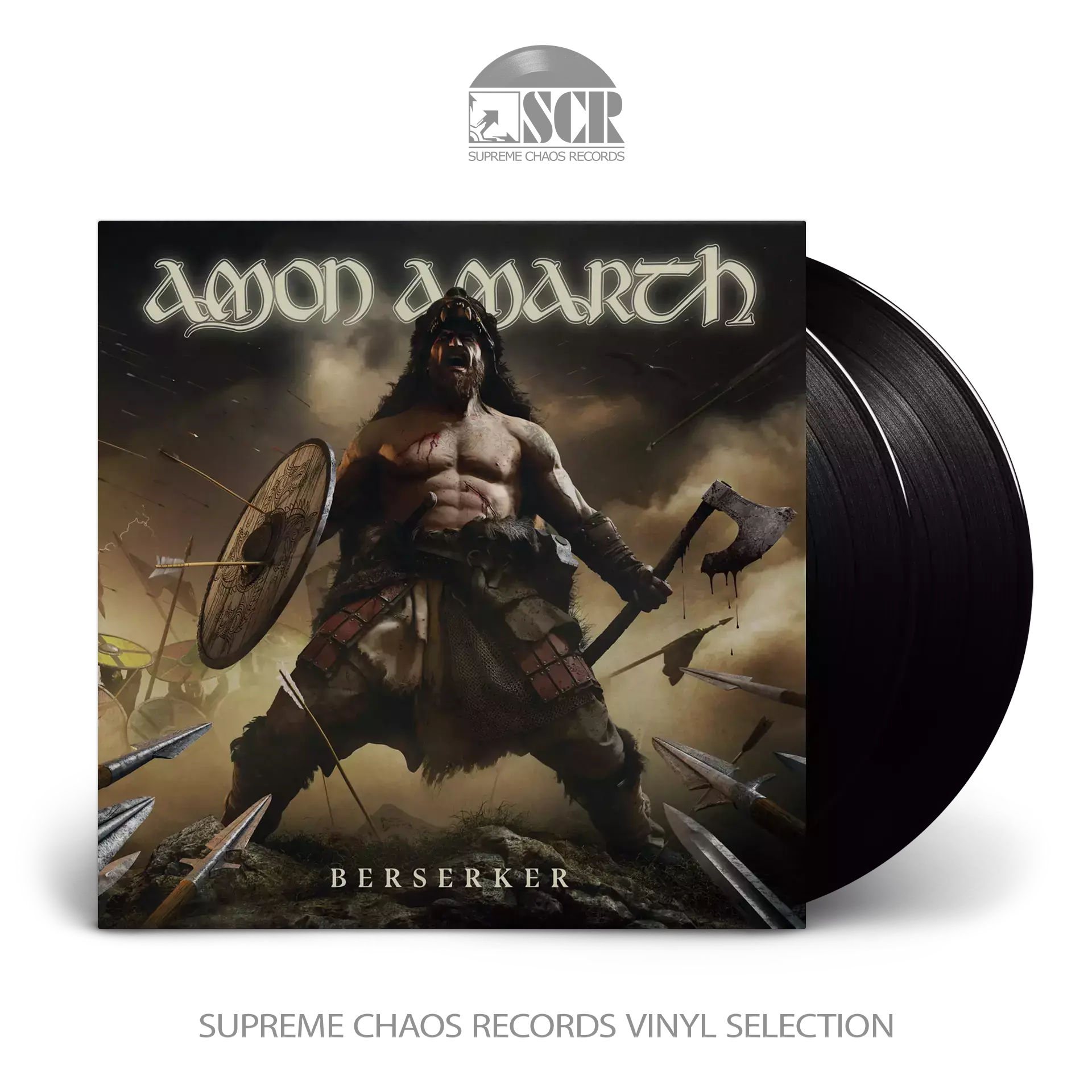AMON AMARTH - Berserker · BLACK DLP AMON AMARTH - Berserker · BLACK DLP (Death Metal Vinyl)