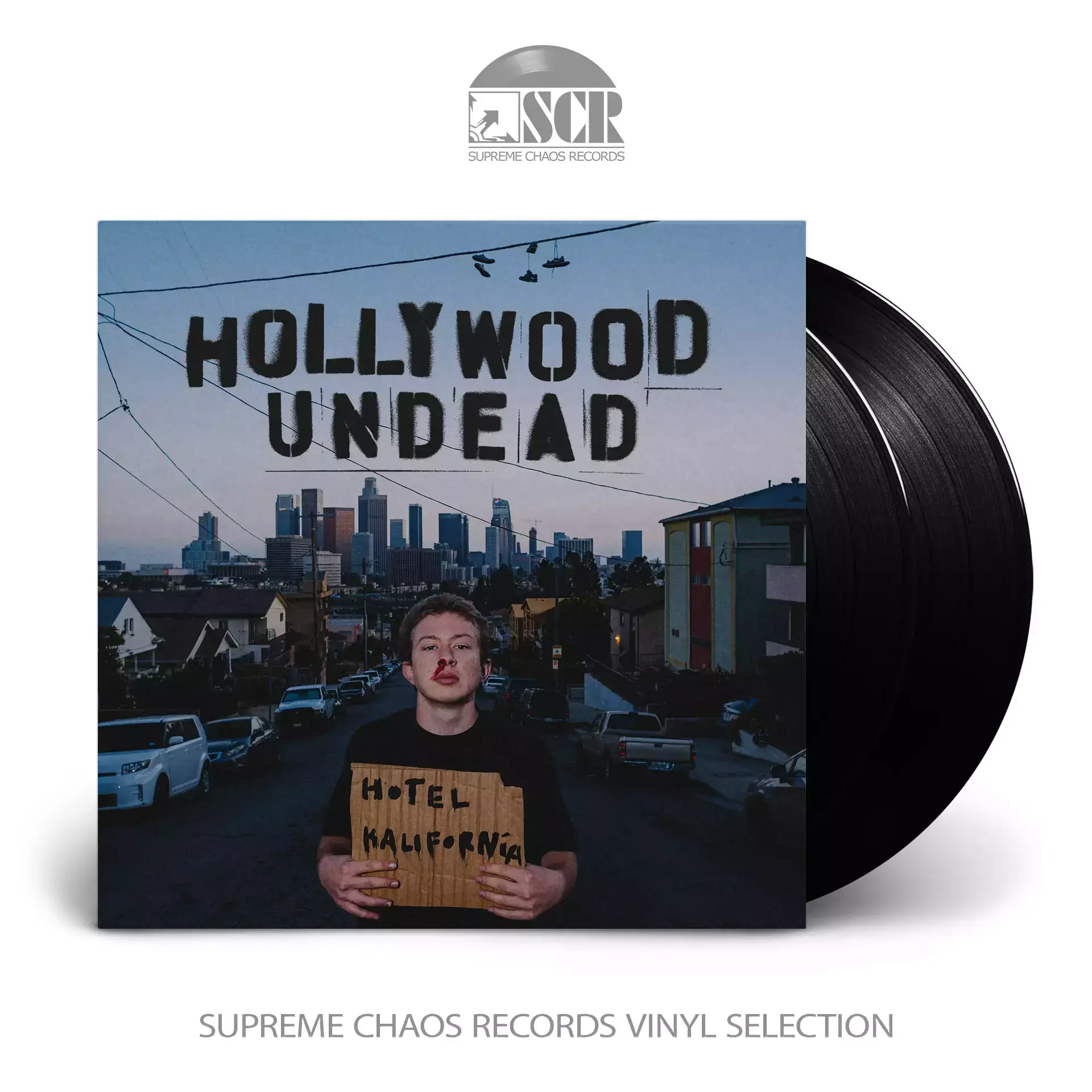 HOLLYWOOD UNDEAD · Hotel Kalifornia (Deluxe Version) | BLACK DLP HOLLYWOOD UNDEAD · Hotel Kalifornia (Deluxe Version) | BLACK DLP (Alternative Rock Vinyl)