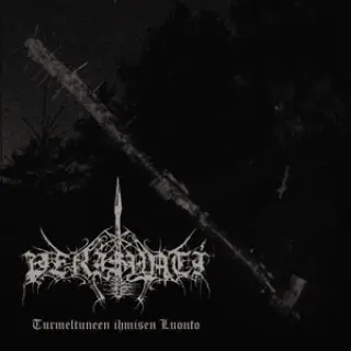 PERISYNTI · Turmeltuneen Ihmisen Luonto | BLACK 7" EP · Bild 1 PERISYNTI · Turmeltuneen Ihmisen Luonto | BLACK 7" EP (Black Metal Vinyl) · Bild 1