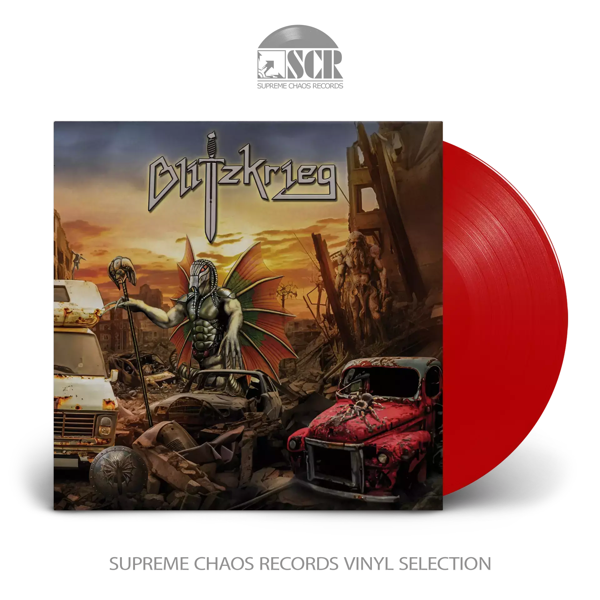 BLITZKRIEG - Blitzkrieg · RED LP (Heavy Metal Vinyl)
