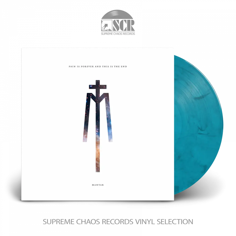 MANTAR - Pain Is Forever And This Is The End · LIGHT BLUE LP MANTAR - Pain Is Forever And This Is The End · LIGHT BLUE LP (Death Metal Vinyl)