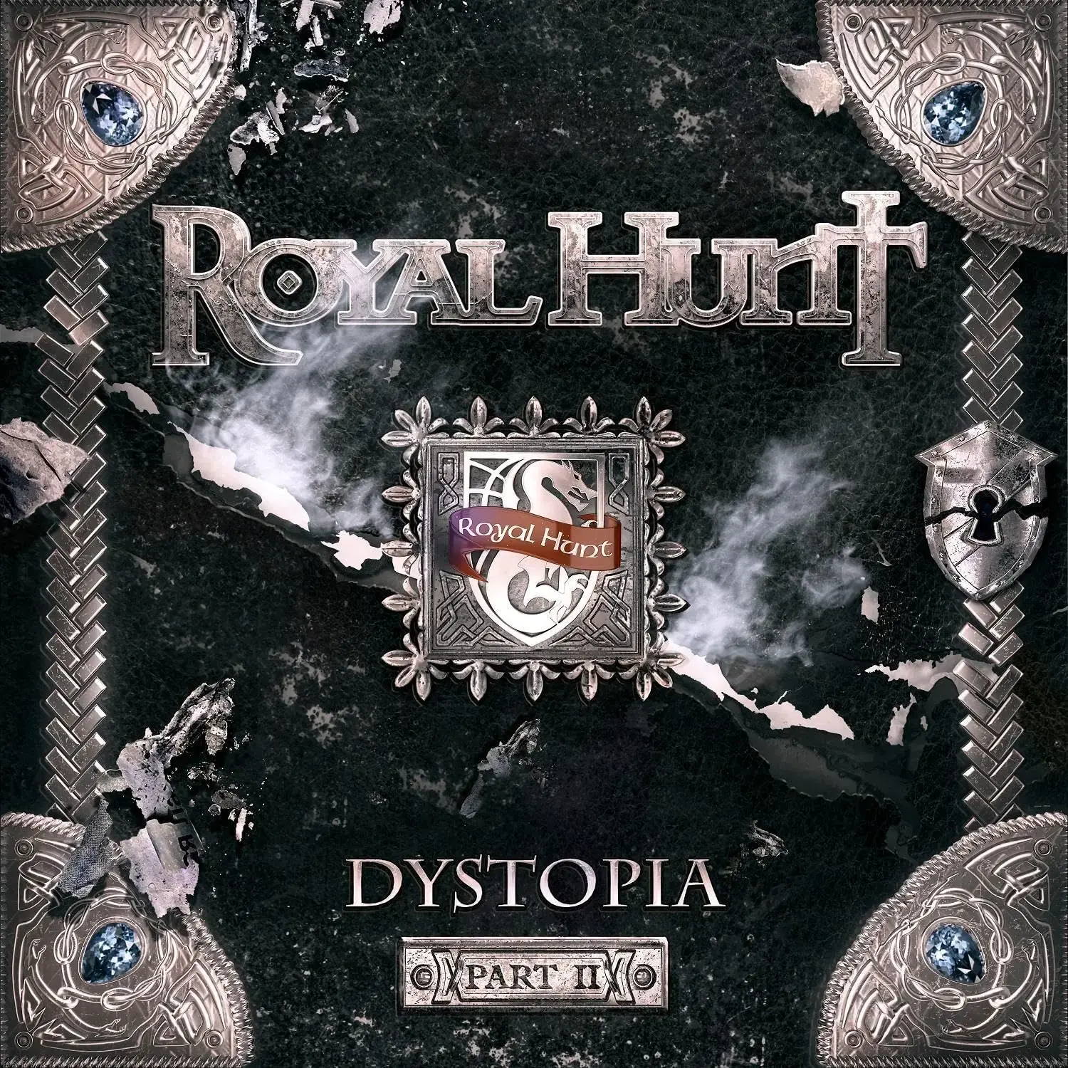 ROYAL HUNT - Dystopia - Part II · BLACK 2LP (Progressive Metal/Heavy Metal Vinyl) · Bild 1
